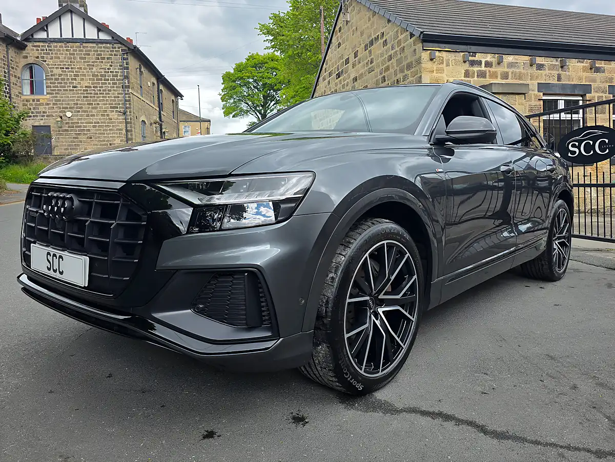 Used 2022 Audi Q8 Black Edition Daytona Grey - Interior and Exterior details 4