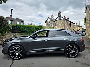 Used 2022 Audi Q8 Black Edition Daytona Grey - Interior and Exterior details 5