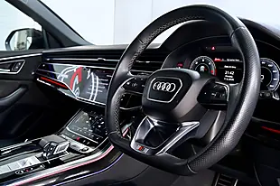 Used 2022 Audi Q8 Black Edition White - Interior and Exterior details 11