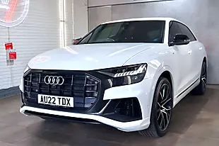 Used 2022 Audi Q8 Black Edition White - Interior and Exterior details 19