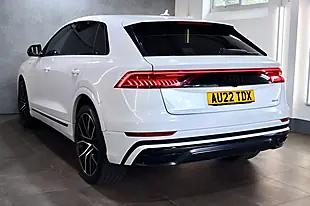 Used 2022 Audi Q8 Black Edition White - Interior and Exterior details 2