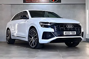 Used 2022 Audi Q8 Black Edition White - Interior and Exterior details 4