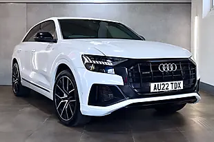 Used 2022 Audi Q8 Black Edition White - Interior and Exterior details 5