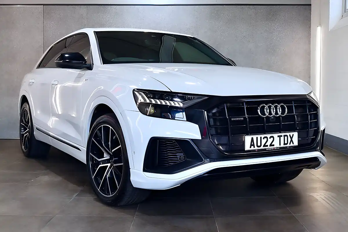 Used 2022 Audi Q8 Black Edition White - Interior and Exterior details 5