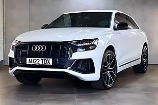 Used 2022 Audi Q8 Black Edition White - Interior and Exterior details 8