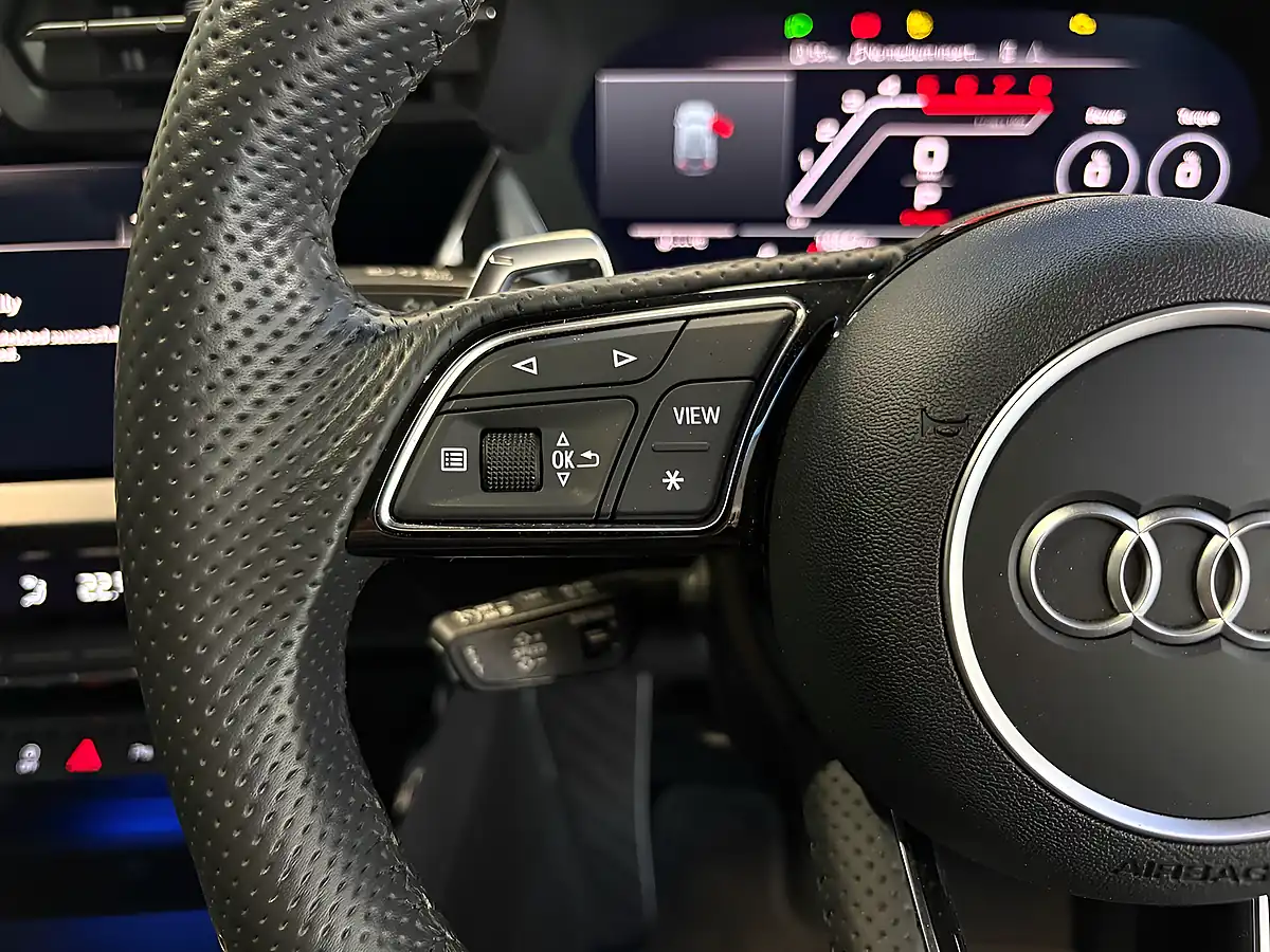 Used 2022 Audi RS3 Carbon Black Blue - Interior and Exterior details 16