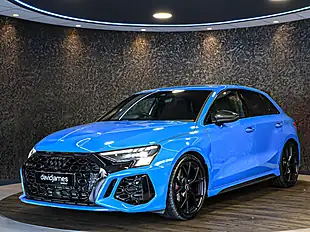 Used 2022 Audi RS3 Carbon Black Blue - Interior and Exterior details 5