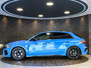 Used 2022 Audi RS3 Carbon Black Blue - Interior and Exterior details 6