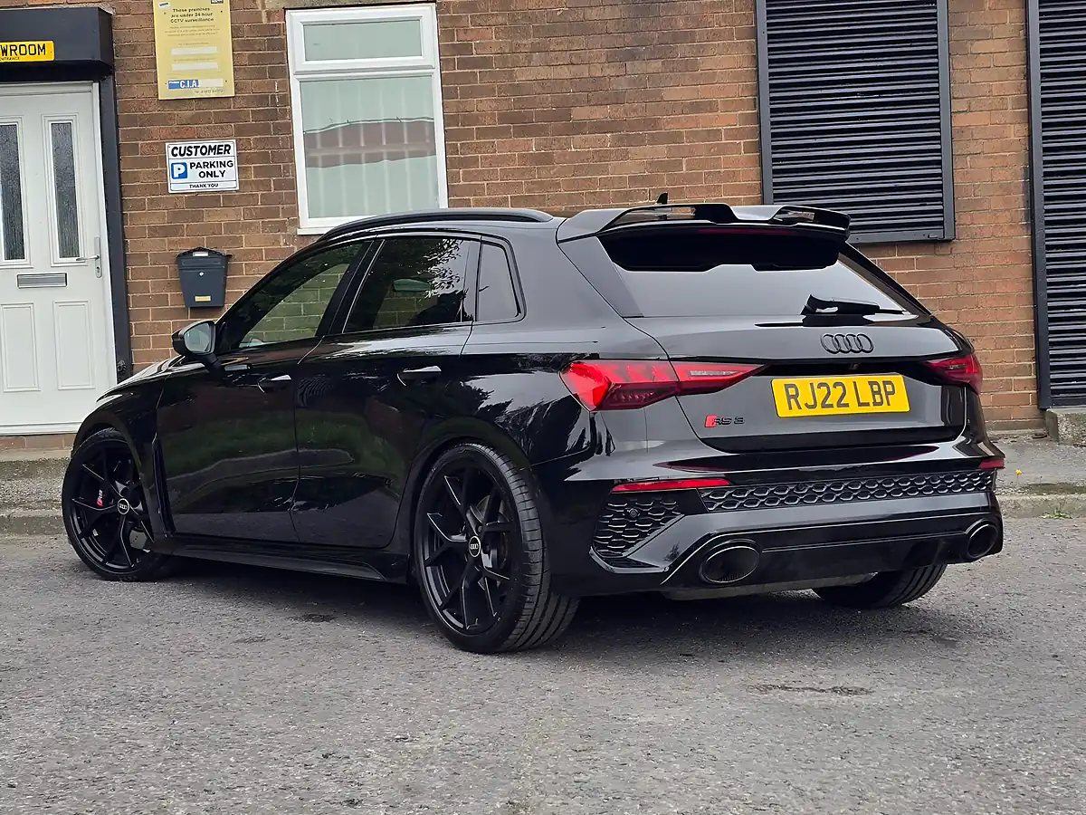 Used 2022 Audi RS3 Carbon Black Sportback Black - Interior and Exterior details 3