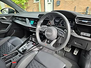 Used 2022 Audi RS3 Carbon Black Sportback Black - Interior and Exterior details 5