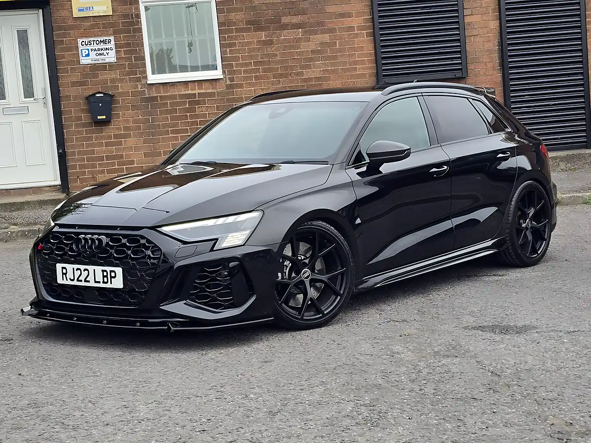 Used 2022 Audi RS3 Carbon Black Sportback Black - Interior and Exterior details 7