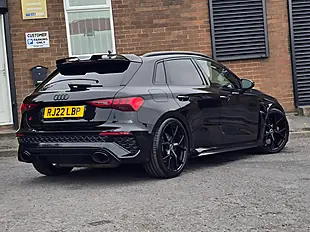 Used 2022 Audi RS3 Carbon Black Sportback Black - Interior and Exterior details 9