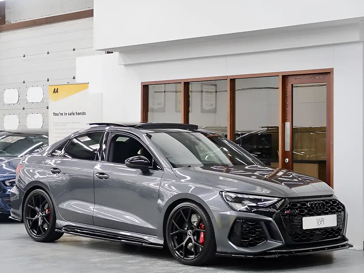 Used 2022 Audi RS3 S Tronic Quattro Grey - Front View