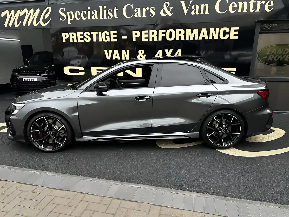 Used 2022 Audi RS3 Vorsprung Daytona Grey - Front View