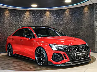 Used 2022 Audi RS3 Vorsprung Red - Interior and Exterior details 10