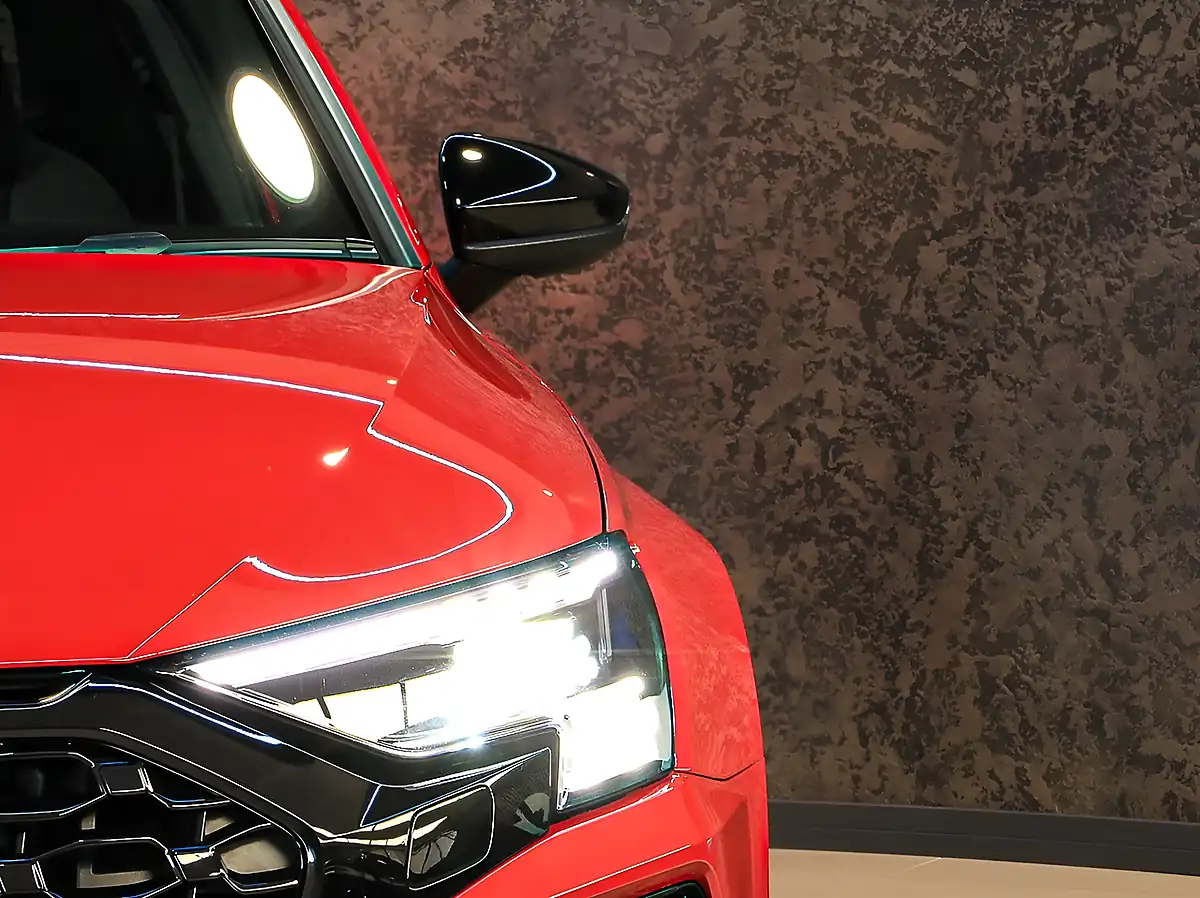Used 2022 Audi RS3 Vorsprung Red - Interior and Exterior details 11