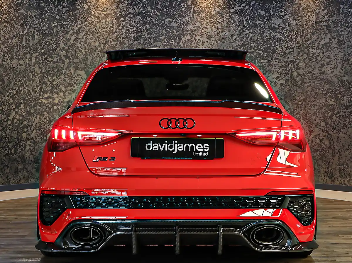 Used 2022 Audi RS3 Vorsprung Red - Interior and Exterior details 8