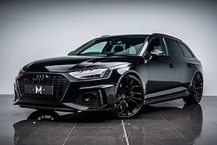 Used 2022 Audi RS4 Avant Carbon Black Black - Interior and Exterior details 5