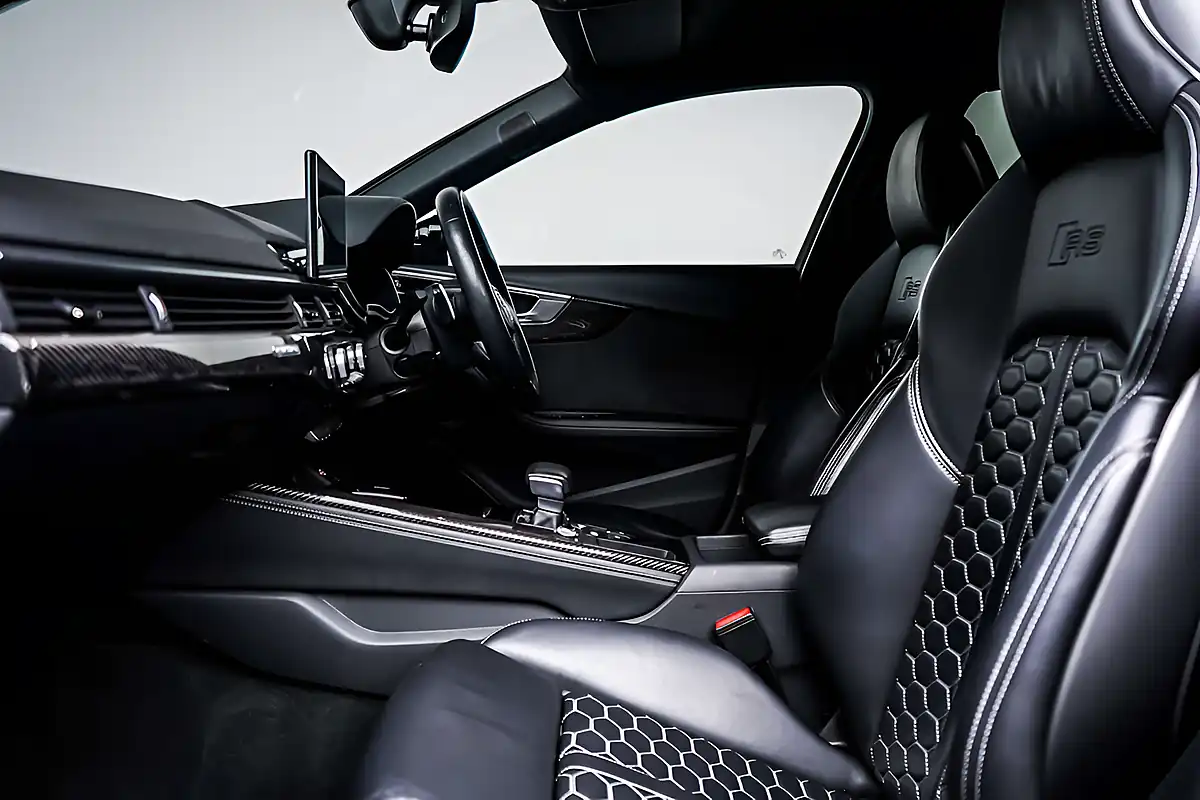 Used 2022 Audi RS4 Avant Carbon Black Black - Interior and Exterior details 8