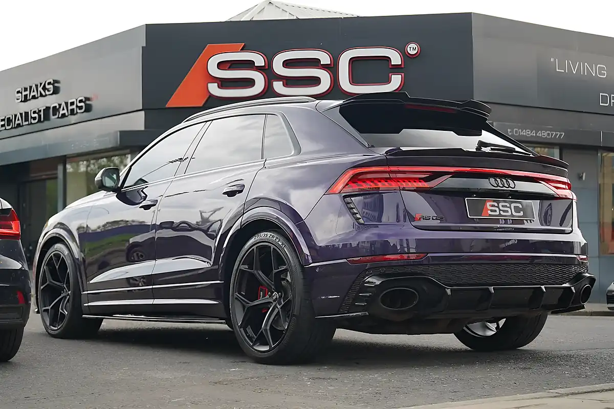 Used 2022 Audi RSQ8 Vorsprung Purple - Interior and Exterior details 2