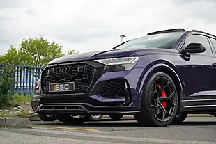 Used 2022 Audi RSQ8 Vorsprung Purple - Interior and Exterior details 7