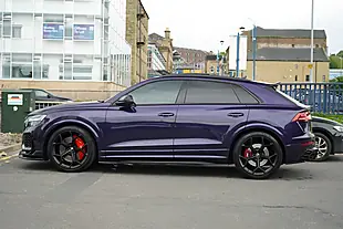 Used 2022 Audi RSQ8 Vorsprung Purple - Interior and Exterior details 8