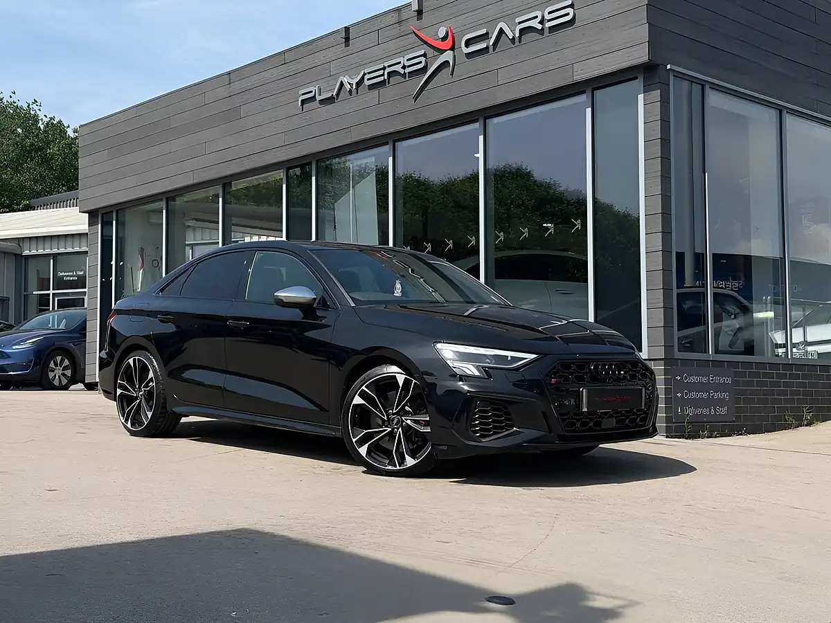 Used 2022 Audi S3 Black - Front View
