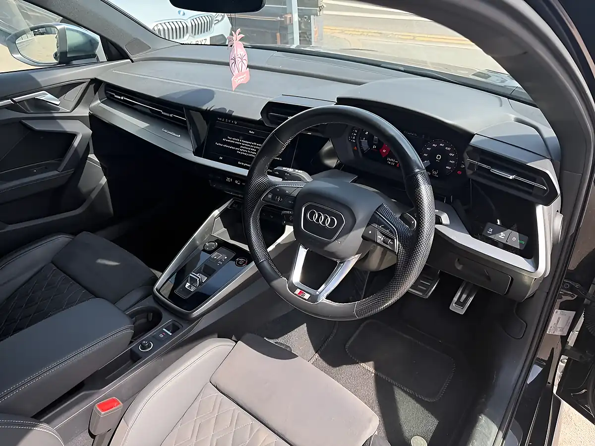 Used 2022 Audi S3 Black - Interior and Exterior details 7
