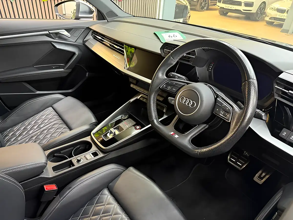 Used 2022 Audi S3 S3 [4X Services & Huge Spec] Grey - Interior and Exterior details 12