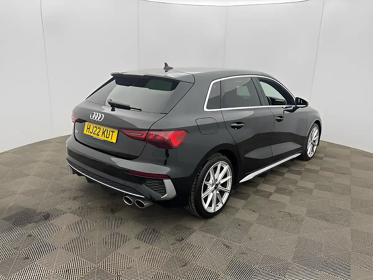 Used 2022 Audi S3 Sportback Black - Interior and Exterior details 2
