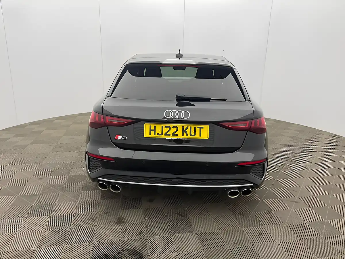 Used 2022 Audi S3 Sportback Black - Interior and Exterior details 7