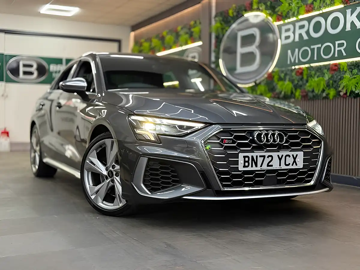 Used 2022 Audi S3 Sportback S Tronic Grey - Front View