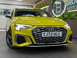 Used 2022 Audi S3 Sportback Yellow - Interior and Exterior details 3