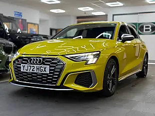 Used 2022 Audi S3 Sportback Yellow - Interior and Exterior details 5