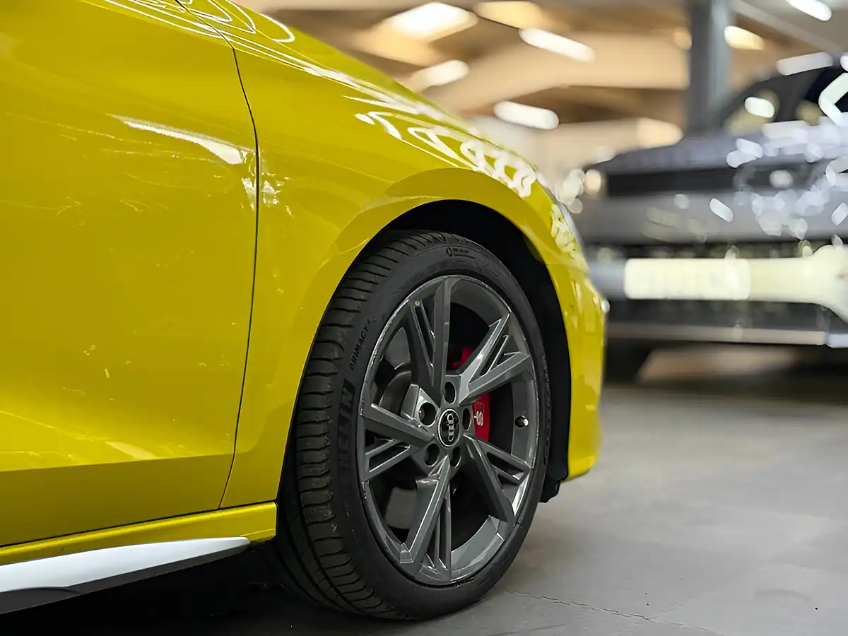 Used 2022 Audi S3 Sportback Yellow - Interior and Exterior details 7