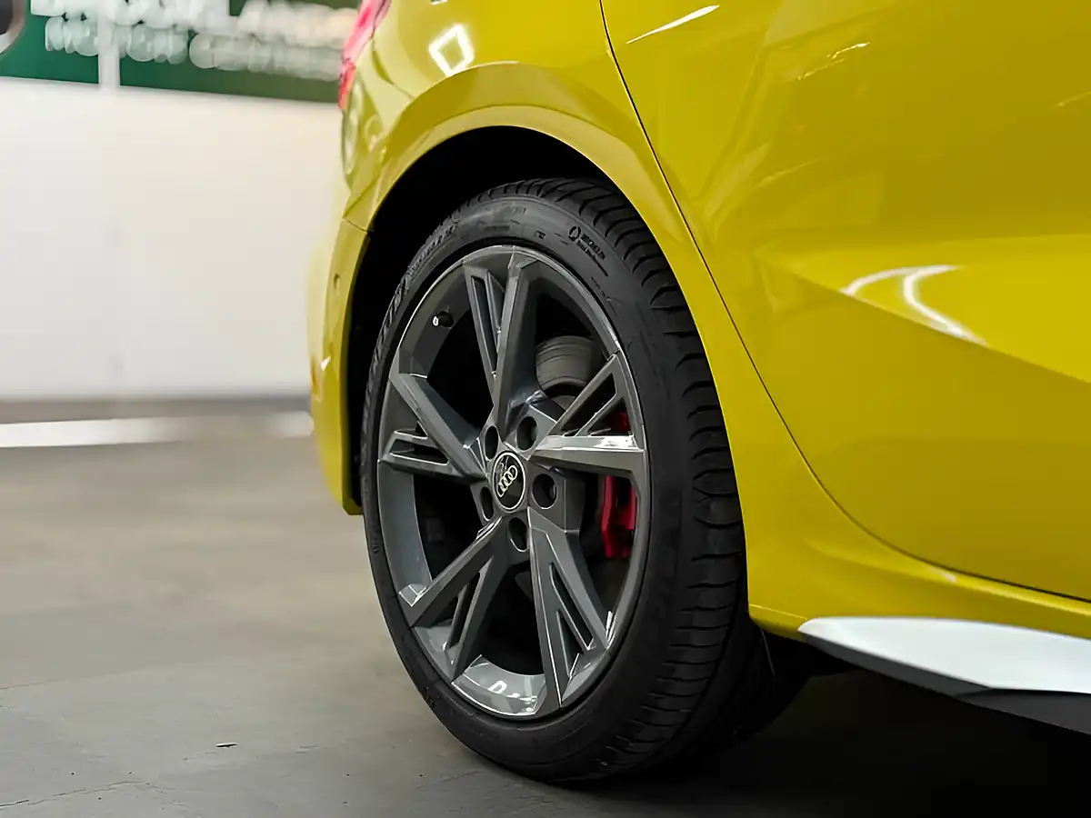 Used 2022 Audi S3 Sportback Yellow - Interior and Exterior details 8