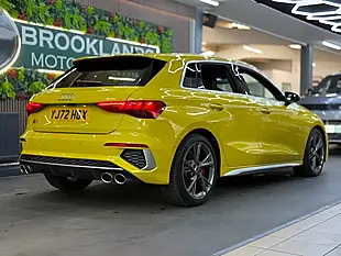 Used 2022 Audi S3 Sportback Yellow - Interior and Exterior details 9