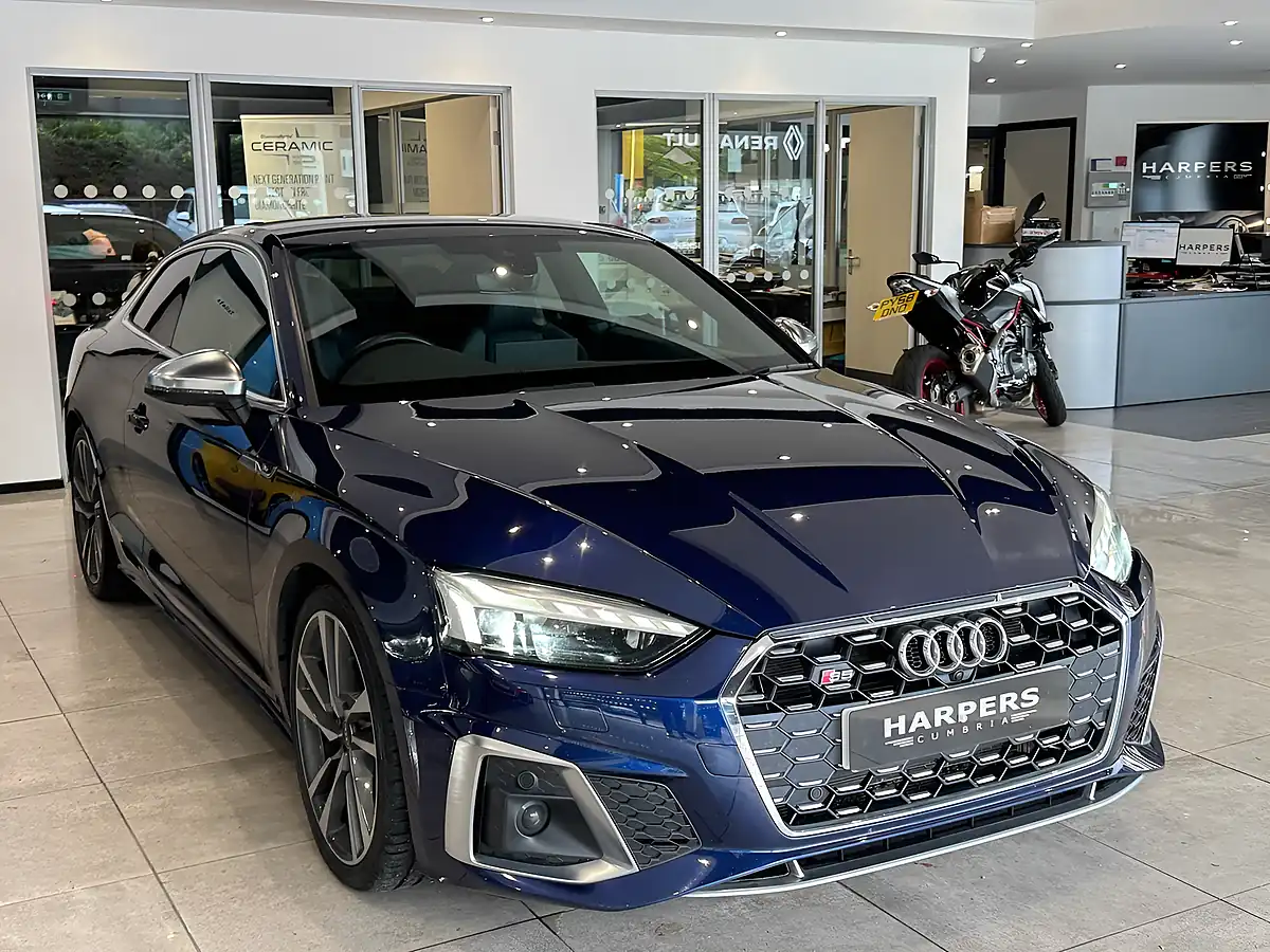 Used 2022 Audi S5 Blue - Interior and Exterior details 13
