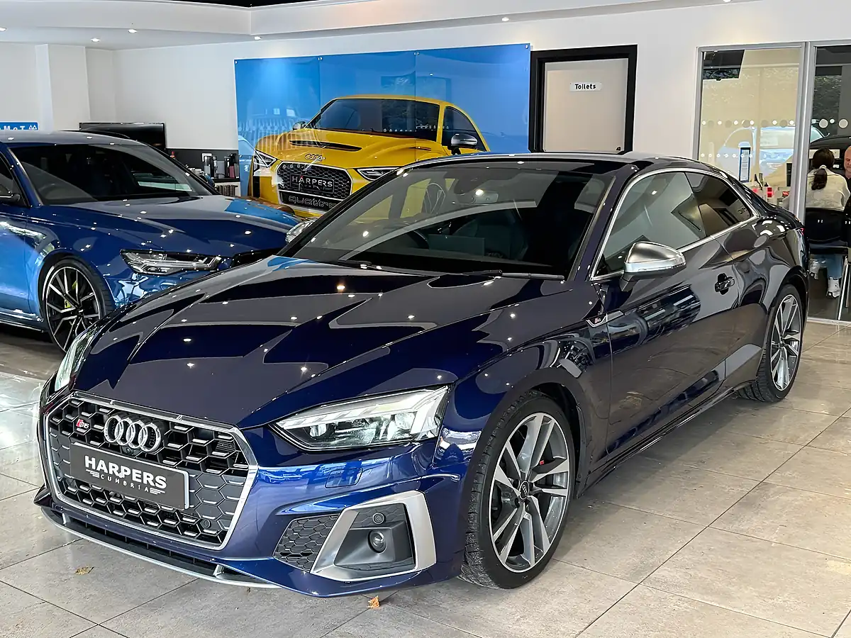 Used 2022 Audi S5 Blue - Interior and Exterior details 14