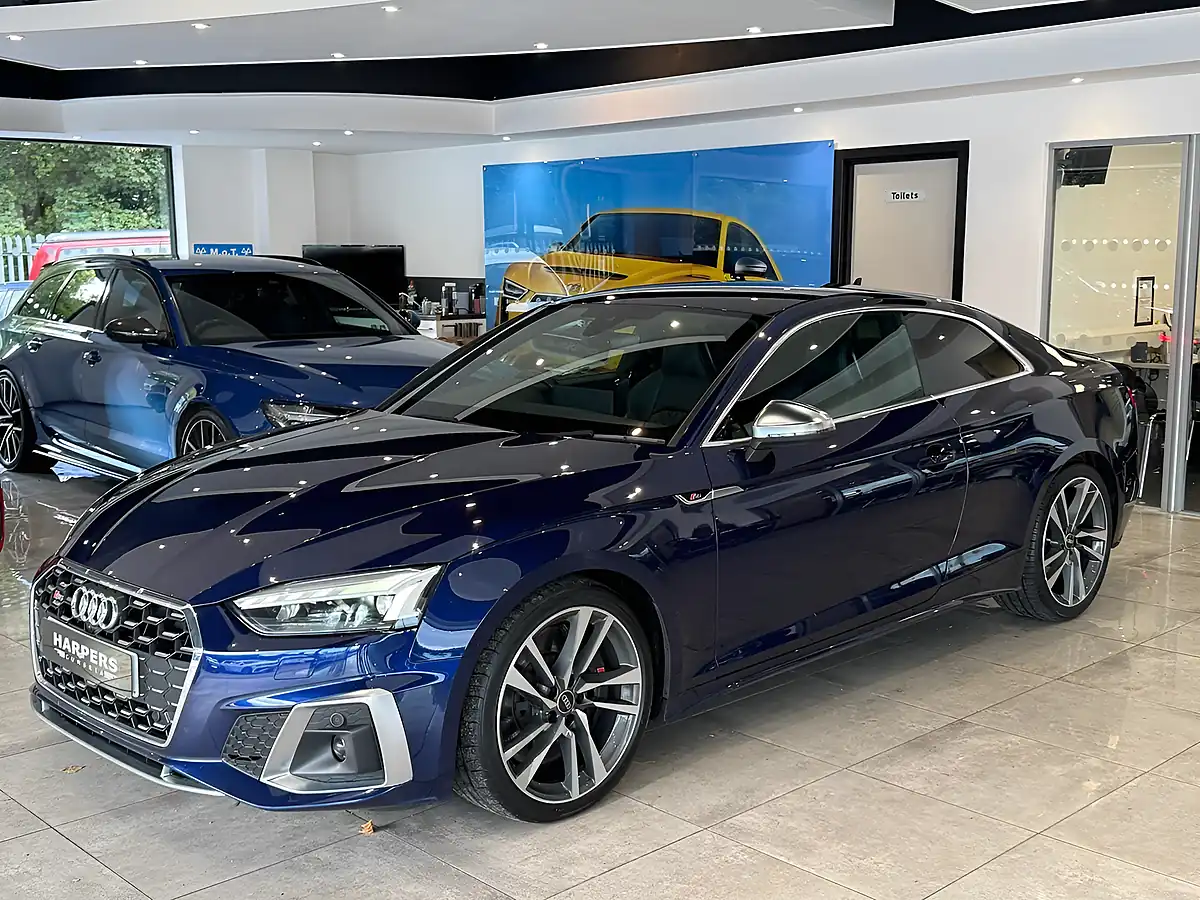 Used 2022 Audi S5 Blue - Interior and Exterior details 15