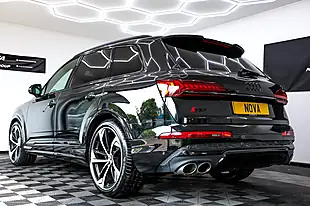 Used 2022 Audi SQ7 Black Edition Black - Interior and Exterior details 12