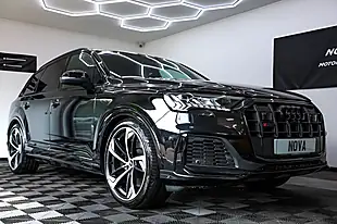 Used 2022 Audi SQ7 Black Edition Black - Interior and Exterior details 3