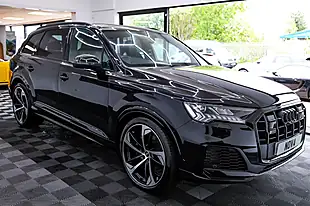 Used 2022 Audi SQ7 Black Edition Black - Interior and Exterior details 9