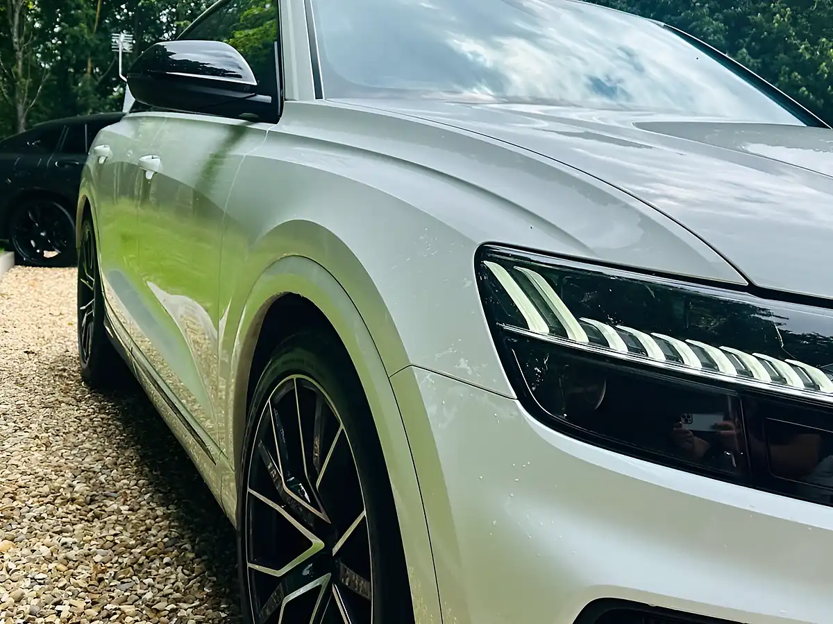 Used 2022 Audi SQ8 Black Edition Pure White - Interior and Exterior details 11
