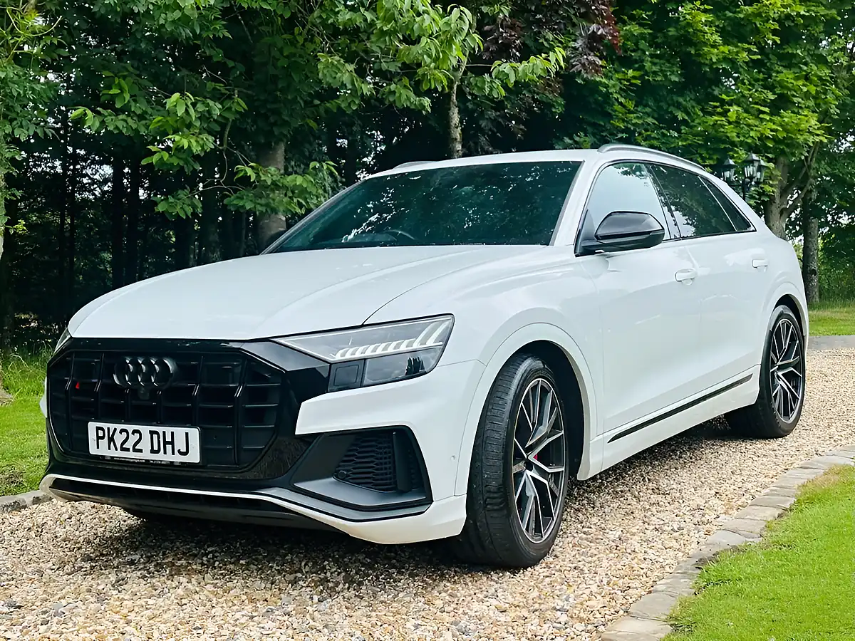 Used 2022 Audi SQ8 Black Edition Pure White - Interior and Exterior details 3
