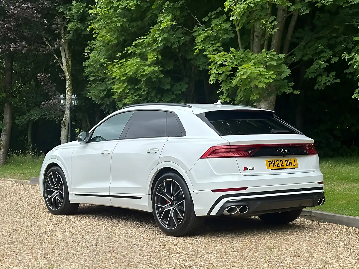 Used 2022 Audi SQ8 Black Edition Pure White - Interior and Exterior details 5