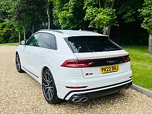 Used 2022 Audi SQ8 Black Edition Pure White - Interior and Exterior details 6