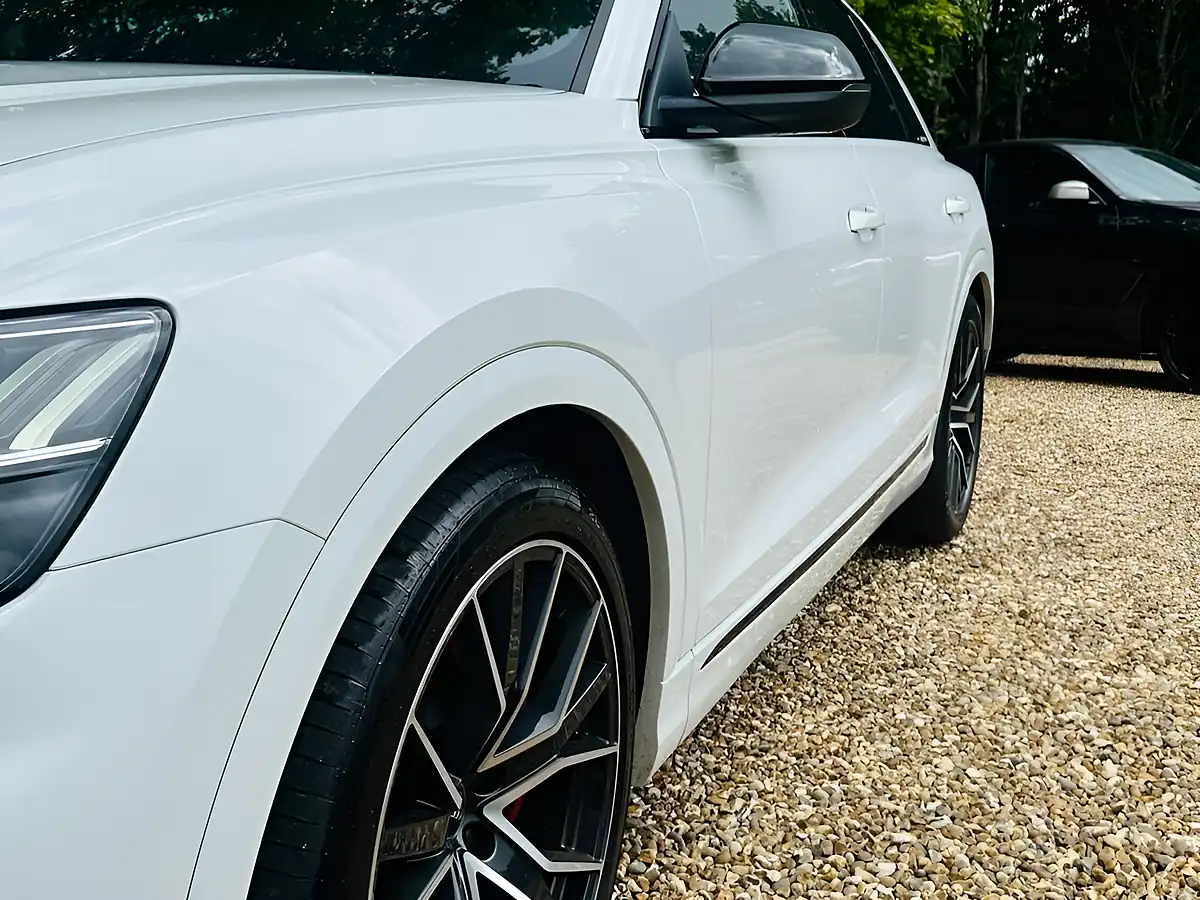 Used 2022 Audi SQ8 Black Edition Pure White - Interior and Exterior details 9