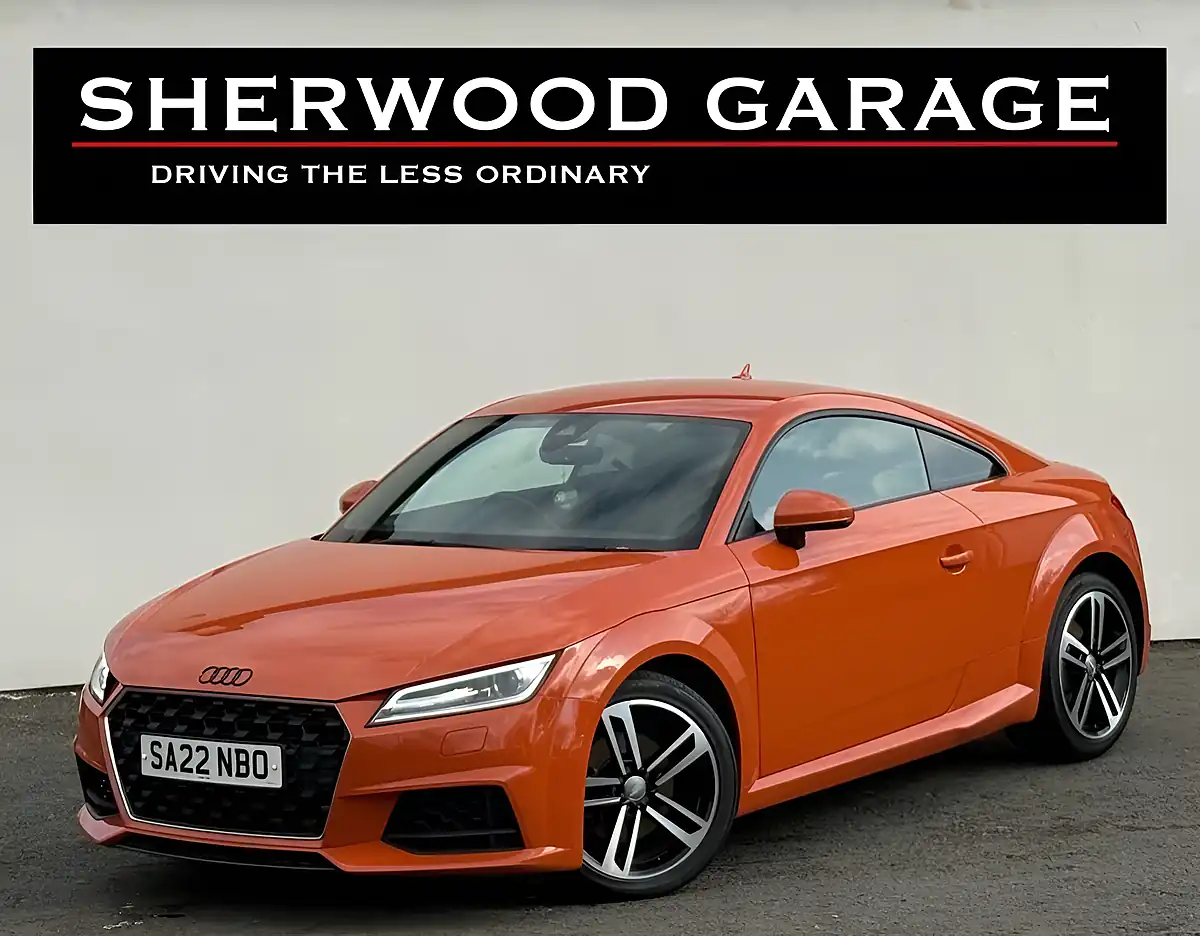 Used 2022 Audi Tt Sport Orange - Front View