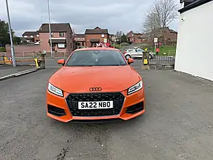 Used 2022 Audi Tt Sport Orange - Interior and Exterior details 12